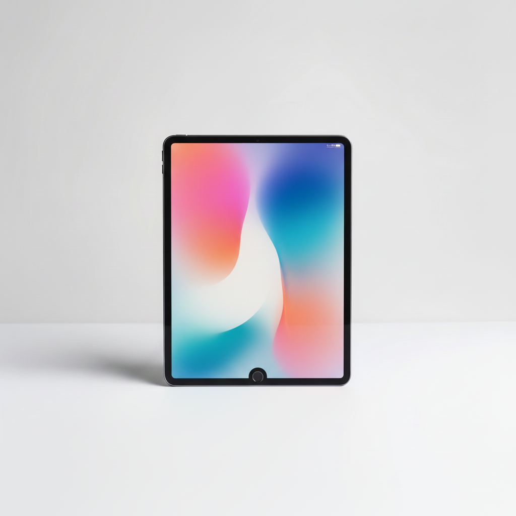 iPad Pro 2017 encendido con iOS 18